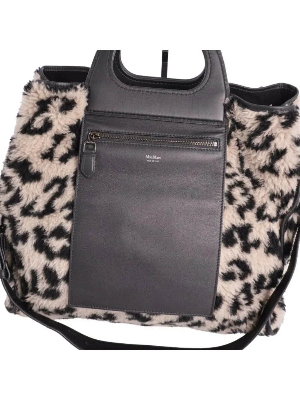 Max Mara Bag 2-Way Teddy Bear Reversible